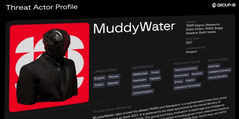 MuddyWater таргетира MENA организации со GhostFetch, CHAR и HTTP_VIP