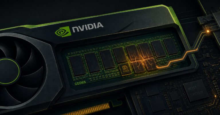 Новиот GPUThor Rowhammer го заобиколува ECC на NVIDIA RTX A6000 за да добие root-пристап до хостот