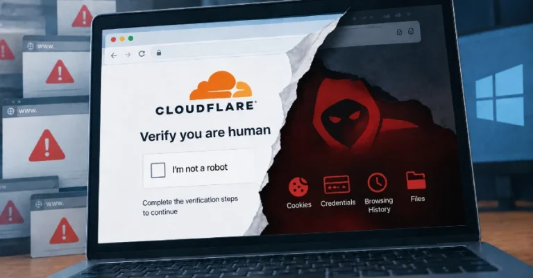 Над 100 компромитирани веб-страници користат лажни Cloudflare проверки за да го испорачаат LunexStealer