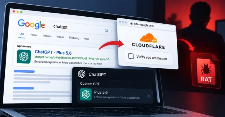 Напаѓачите ги злоупотребуваат Custom GPT-ата на ChatGPT за испорака на RAT преку ClickFix мамки